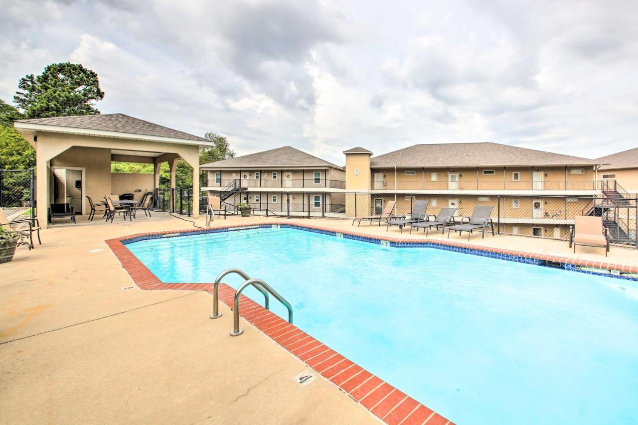 Lakefront Hot Springs Condo With Balcony And Boat Slip Exterior foto
